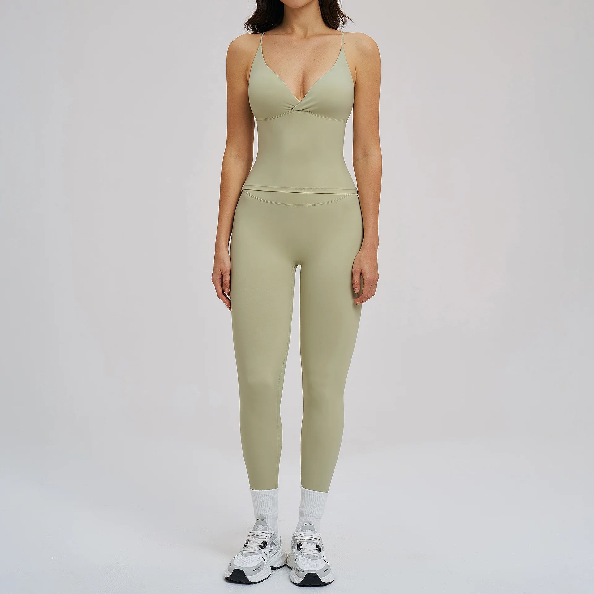 Women’s Tight-Fit Sportswear Pant & Top Set