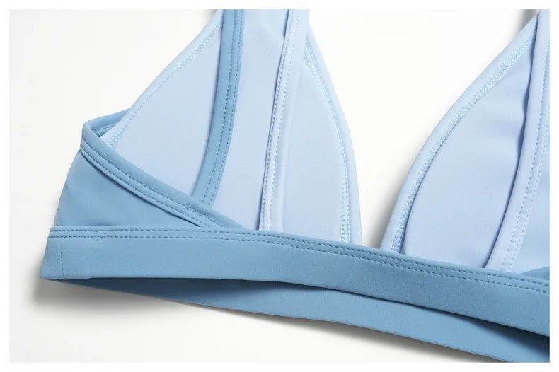 Two-Piece Breathable Sports Bra High Waisted Leggings