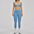 Two-Piece Breathable Sports Bra High Waisted Leggings