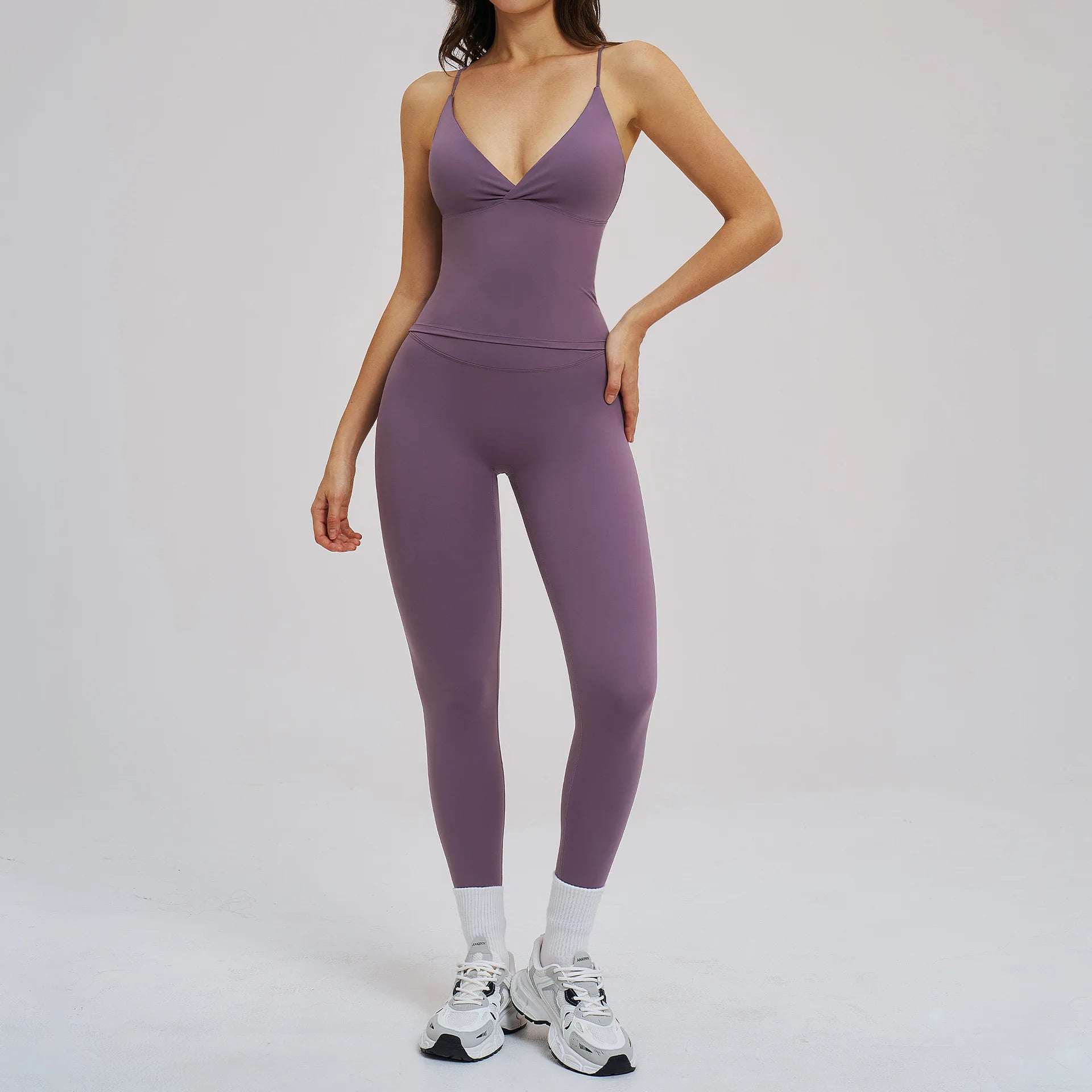 Women’s Tight-Fit Sportswear Pant & Top Set