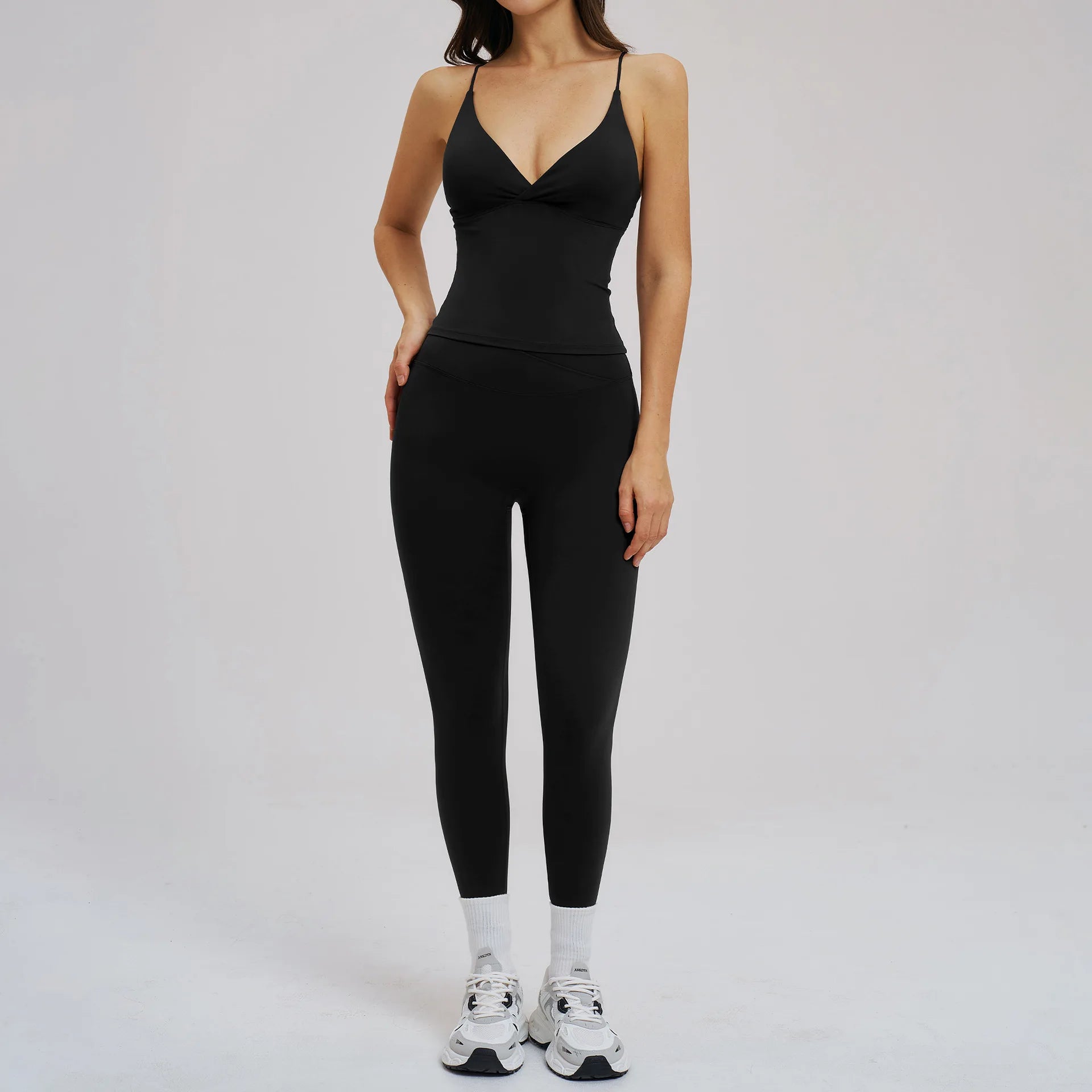 Women’s Tight-Fit Sportswear Pant & Top Set